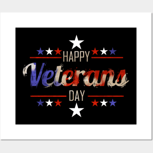 Happy Veterans Day Posters and Art